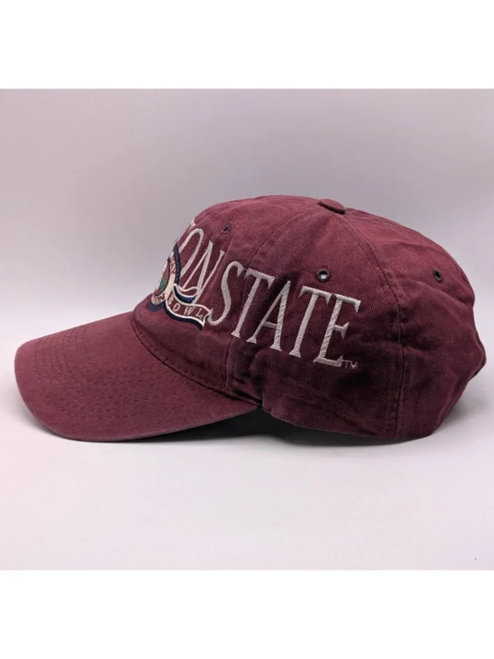 Vintage Washington State Cougars WSU 1998 Rose Bowl Cap Hat Strap Back USA Made